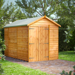Power Overlap Apex Shed 10x6 ft