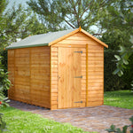 Power Overlap Apex Shed 10x6 ft