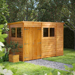 Power Overlap Pent Shed 10x6 ft