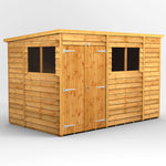Power Overlap Pent Shed 10x6 ft