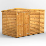 Power Overlap Pent Shed 10x6 ft