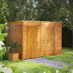 Power Overlap Pent Shed 10x6 ft
