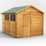 Power Overlap Apex Shed 10x8 ft