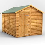 Power Overlap Apex Shed 10x8 ft