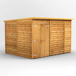 Power Overlap Pent Shed 10x8 ft