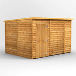 Power Overlap Pent Shed 10x8 ft