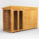 Power Pent Summerhouse Combi