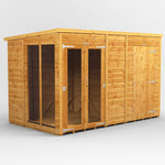 Power Pent Summerhouse Combi