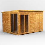Power Pent Summerhouse Combi