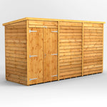 Power Overlap Pent Shed 12x4 ft