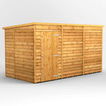 Power Overlap Pent Shed 12x6 ft