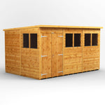 Power Pent Garden Shed 12x8 ft