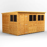 Power Pent Garden Shed 12x8 ft