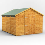 Power Apex Security Garden Shed 12x10 ft
