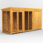 Power Pent Summerhouse Combi