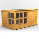 Power Pent Potting Shed Combi