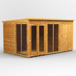 Power Pent Summerhouse Combi