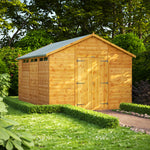 Power Apex Security Garden Shed 14x10 ft