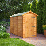 Power Overlap Apex Shed 14x4 ft