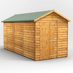 Power Overlap Apex Shed 14x6 ft