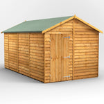 Power Overlap Apex Shed 14x8 ft