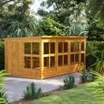 Power Pent Security Garden Shed 14x8 ft