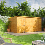 Power Pent Garden Shed 14x8 ft