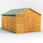 Power Apex Security Garden Shed 14x10 ft
