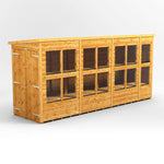 Power Pent Potting Shed 14x4 ft