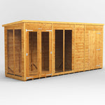 Power Pent Summerhouse Combi