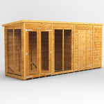 Power Pent Summerhouse Combi