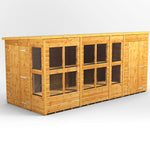 Power Pent Potting Shed Combi