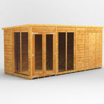 Power Pent Summerhouse Combi