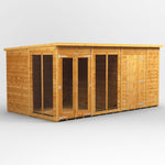 Power Pent Summerhouse Combi