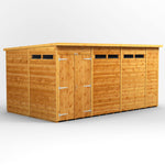 Power Pent Security Garden Shed 14x8 ft