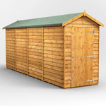 Power Overlap Apex Shed 16x4 ft