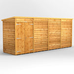 Power Overlap Pent Shed 16x4 ft