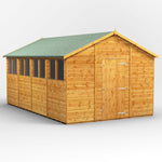 Power Apex Shed 16x10 ft