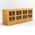 Power Pent Potting Shed 16x4 ft