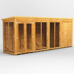 Power Pent Summerhouse Combi