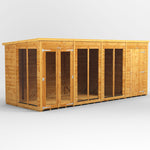 Power Pent Summerhouse Combi