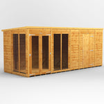 Power Pent Summerhouse Combi