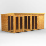 Power Pent Summerhouse Combi