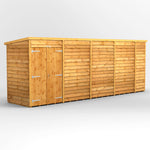 Power Overlap Pent Shed 18x4 ft