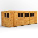 Power Pent Garden Shed 18x6 ft