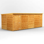 Power Pent Garden Shed 18x8 ft