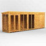 Power Pent Summerhouse Combi