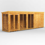 Power Pent Summerhouse Combi