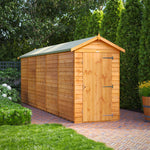 Power Overlap Apex Shed 20x4 ft