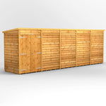 Power Overlap Pent Shed 20x4 ft